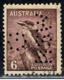 AUSTRALIE 444 // YVERT 116B  // 1937-38 - Perforadas