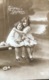 (1687)Tendre Souvenir - S.M. - 1919 - Twee Meisje Zitten Op Een Bank - Autres & Non Classés