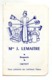 Imphy Calendrier Droguerie Lemaitre 1965 - Petit Format : 1961-70