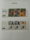 Delcampe - Netherlands 1981-2001: ADVANCED COLLECTION IN 2 DAVO LUXE ALBUMS WITH SLIPCASE - Verzamelingen (in Albums)