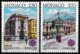 Série De 2 Timbres-poste Gommés Neufs** - Europa Bâtiments Postaux D'hier - N° 1724-1725 (Yvert) - Monaco 1990 - Neufs