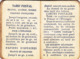 CALENDRIER 1911 MINIATURE De Poche Petit Format 52 Mm X 35 Mm - Petit Format : 1901-20