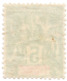 Timbre/Stamp "Colonie Française" - N°4 - Cotation Y&t - 7 Euros - Nuevos