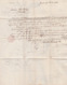 Delcampe - 1833 - Marque Postale & Date Sur Lettre Avec Correspondance + Facture De Genève, Suisse Vers Chambéry, Savoie - ...-1845 Vorphilatelie