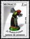 Timbre-poste Gommé Neuf**  Noël Santons De Provence La Porteuse De Fagots - N° 1744 (Yvert) - Principauté De Monaco 1990 - Unused Stamps