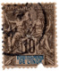 Timbre/Stamp "Colonie Française" - N°5 - ETABLISSEMENTS DE L'INDE - Cotation Y&t =3 Euros - Used Stamps