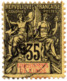 Timbre/Stamp "Colonie Française" - N°17 - ETABLISSEMENTS DE L'INDE - Cotation Y&t =10 Euros - Used Stamps