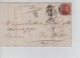 CBPN51/ TP 16 C.Boussu 1863 Obl.B (8)  21 > Port Brillet Mayenne Verso Divers Cachets Dont Ambulant & Passage - Postmarks - Lines: Perceptions