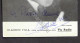 Musica Cinema - Autografo Del Cantante E Attore Claudio Villa - Anni '50 - Altri & Non Classificati