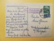 CARTOLINA POSTCARD GERMANIA DEUTSCHE 1954 MARIA HILF MOOSBRONN BOLLO THEODOR HEUSS OBLITERE' POSTKARTEN - Gaggenau