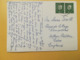 CARTOLINA POSTCARD GERMANIA DEUTSCHE 1960 HERRENBERG BOLLO THEODOR HEUSS OBLITERE' POSTKARTEN - Herrenberg