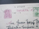 Spanien 1936 Kurz Vor Dem Bürgerkrieg GA Sinnbilder Der Republik Mit Zusatzfrankatur Nach Passau - Storia Postale