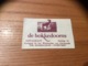 Ancien Sachet De Sucre Pays-Bas "de Bokkedoorns RESTAURANT - OVERVEEN " (bouc) - Sugars