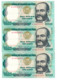 PERU // Set Of 3 Note // XF/SUP - Peru