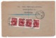 21.12.1945. YUGOSLAVIA, SERBIA, REGISTERED LETTER, SUBOTICA TO LONDON, UK, MILITARY COVER, CENSORED - Lettres & Documents