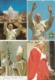 Religions - Christianisme - Culte De La Personnalité : 4 Cartes Du Pape Jean-Paul II. - Personnages Historiques