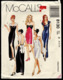 Vintage McCall`s Schnittmuster 8130  -  Damen-Abendkleid In 2 Längen  -  Size B  -  Größe 8-12 - Haute Couture