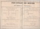 Sept.1876 - BEAUCOURT - MONTRES De JAPY Frères & Cie - PRIX COURANTS - Historical Documents