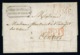 Italy Papel States: 1813 Napoleon Period Letter Regie Sels Et Tabac Cancel On Back  P116P ROME PPPP To Anvers Belgium - 1. ...-1850 Vorphilatelie