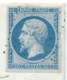 N° 14 BLEU NAPOLEON SUR LETTRE / ALBERT SOMME POUR VERSAILLES / 9 MARS 1861 - 1849-1876: Classic Period