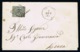 Italy Papel States: 1852 Sa 3 To Roma  Backside Cancel Ambulante - Etats Pontificaux