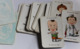 Années 40 Ancien Et Beau Jeu Des 7 Familles J. W. Spear And Sons Happy Families Les Métiers Caricature Card Game - Toy Memorabilia