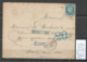 France  Lettre De GRAY Pour METZ - Lorraine - TAXE ALLEMANDE ANNULEE  - 31/08/1871 - 1849-1876: Classic Period