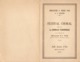 Programme Festival Choral  - Meudon - Dimanche 1er Mars 1936 - Programs