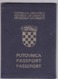 C7  --  PASSPORT  --   CROATIA  --  I.  MODEL  --  1992  --  NICE LOOKING  LADY - Historische Dokumente