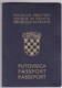 PASSPORT  --   CROATIA  --   II.   MODEL  --  2001  --  GENTLEMAN - Historische Dokumente