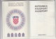 PASSPORT  --   CROATIA  --   II.   MODEL  --  2001  --  GENTLEMAN - Historische Dokumente