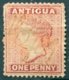 Antigua - 1873/1876 - Yt 4 - Victoria - Oblitéré - 1858-1960 Colonia Britannica