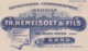 1924: Wissel Van / Traite De ## Th. HEMELSOET & Fils, Rue Neuve St.Jacques, 20, GAND ##  Aan/à ## Mr. P. MEERT, Rue ... - Druck & Papierwaren