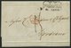 HAMBURG - THURN UND TAXISCHES O.P.A. 1845, T.T. HAMBURG, R3, Auf Brief Nach Bordeaux, Feinst - Prephilately