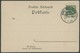 SST Bis 1918 02/1 BRIEF, KIEL-BELLEVUE, 24.6.1895 (Letzttag!), Leer Gestempelt Auf Ansichtskarte Bellevue, Düsternbrook, - Storia Postale