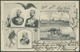 SST Bis 1918 04 BRIEF, KIEL KAISERL. YACHTCLUB, 28.6.1904, Auf Ansichtskarte Nach New York Mit Waagerechtem Paar 5 Pf. G - Storia Postale