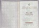 PM8  --  SFR YUGOSLAVIA   ---  PASSPORT  --  GENTLEMAN  --   1980 - Historische Dokumente