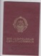 P124  --  SFR YUGOSLAVIA   ---  PASSPORT  --  BOY, 14 YEAR --   1988  --  VISA FRANCE - Documentos Históricos