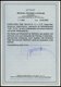 KAROLINEN 2I BrfStk, 1899, 5 Pf. Diagonaler Aufdruck, Stempel YAP, Prachtbriefstück, Fotoattest Jäschke-L., Mi. (750.-) - Caroline Islands