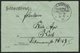 MSP VON 1914 - 1918 9 (SMS DEUTSCHLAND), 14.8.1915, Dekorativer Feldpostkartenbrief, Pracht - Maritime
