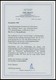 SAARGEBIET A1 PF M **, 1920, 2 Pf. Dunkelblaugrau (schraffierter Hintergrund), Aufdruck Irrtümlich Auf Dt. Reich Mi.Nr.  - Autres & Non Classés