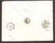 Lettre PURIFIÉE Toulon, Cachet Bleu En Ovale 1855 Pour Paris - 1849-1876: Période Classique