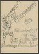 DT. GESCHICHTE/PROPAGANDA 1919-45 1941/3, 4 Einladungen Zu Elternabenden, Aufwendig Illustriert, Aktenlochung Sonst Meis - Other & Unclassified
