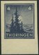 THÜRINGEN 93V3 **, 1946, Versuchsdruck: 4 Pf. Graublau, Vollgummierung, Ungezähnt, Pracht, Fotoattest (eines Viererblock - Altri & Non Classificati