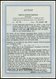 THÜRINGEN 97AXar BRIEF, 1945, 12 Pf. Karminrot, Vollgummierung, Hellchromgelbes Papier, Dicke Gummierung, Type I, Einzel - Autres & Non Classés