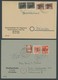 SAMMLUNGEN, LOTS 200-206 BRIEF, 1948/50, 33 Meist Verschiedene Belege Maschinenaufdruck Auf Berlin Und Brandenburg, Meis - Andere & Zonder Classificatie