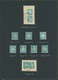 DIENSTMARKEN A O,BrfStk , Sammlung Dienstmarken Von 1954-57, Sauber Sortiert Und Beschriftet Nach Typen, Papierstrukture - Altri & Non Classificati