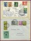 SAMMLUNGEN O, BRIEF, Gestempelte Sammlung Bund Von 1949-87 Im Schaubek-Album, Dabei Diverse Briefe, Anfangs Lückenhaft,  - Gebraucht