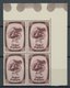 BELGIEN 489-96 VB **, 1938, Tuberkulose In Viererblocks, Postfrischer Prachtsatz, Mi. 220.- - 1849 Epaulettes