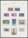 SAMMLUNGEN **, Komplette Postfrische Sammlung Frankreich Von 1980-90 Im KA-BE Falzlosalbum, Dabei Streifen Und Markenhef - Sammlungen